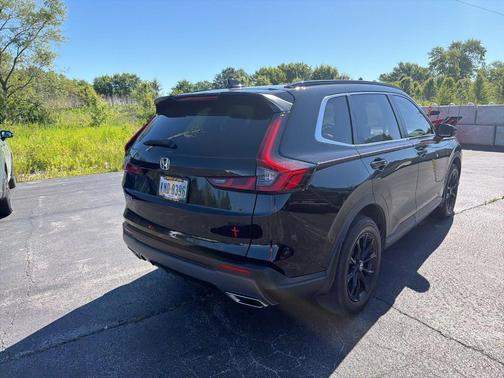 Black 2025 Honda CR-V Hybrid Sport