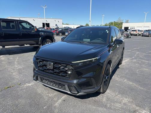 Black 2025 Honda CR-V Hybrid Sport