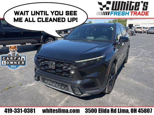 Black 2025 Honda CR-V Hybrid Sport