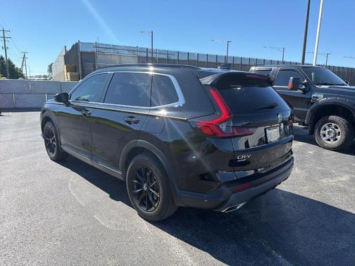 Black 2025 Honda CR-V Hybrid Sport