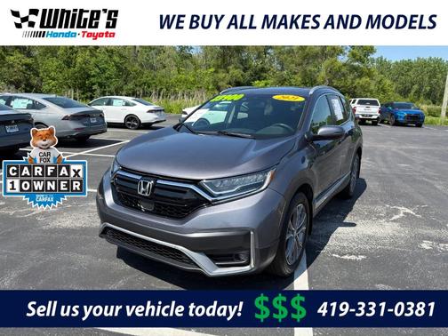 Gray 2021 Honda CR-V Touring