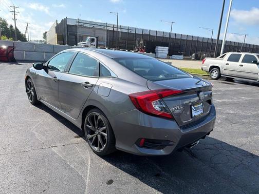 Gray 2020 Honda Civic Sport