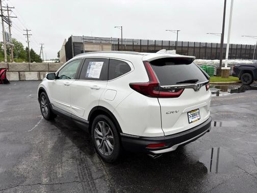 Platinum White Pearl 2021 Honda CR-V Touring