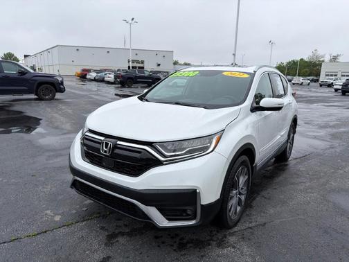 Platinum White Pearl 2021 Honda CR-V Touring