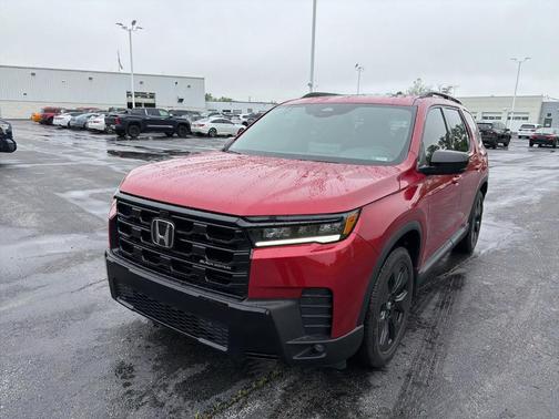 Red 2026 Honda Pilot Black Edition