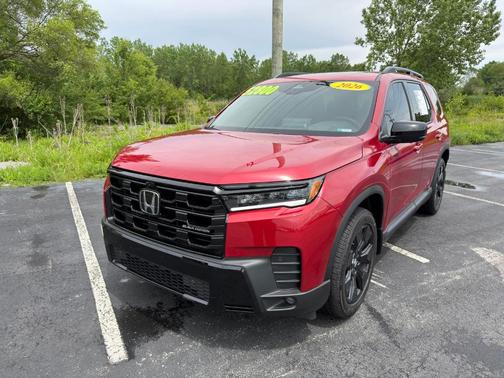 Red 2026 Honda Pilot Black Edition