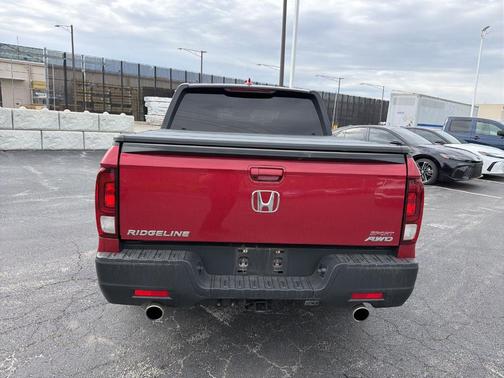 Red 2023 Honda Ridgeline Sport
