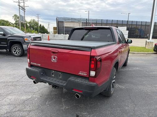 Red 2023 Honda Ridgeline Sport
