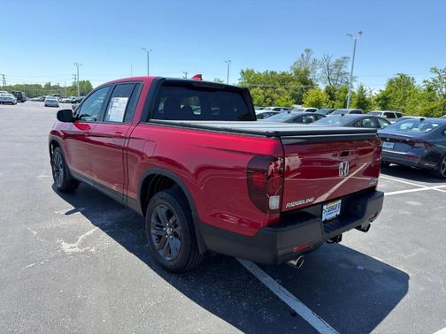 Red 2023 Honda Ridgeline Sport