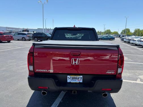 Red 2023 Honda Ridgeline Sport