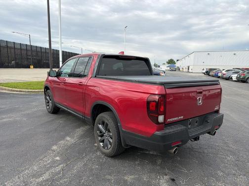 Red 2023 Honda Ridgeline Sport