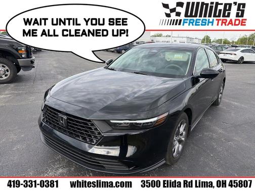 Crystal Black Pearl 2024 Honda Accord EX