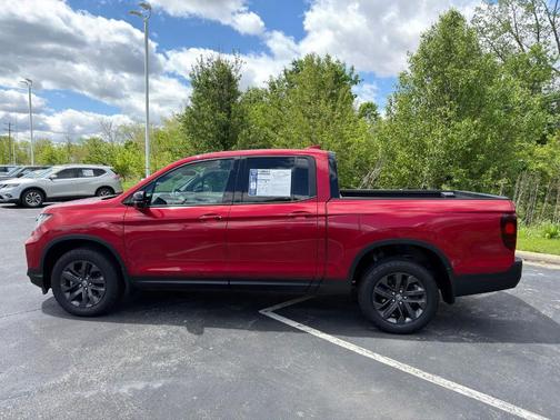 Red 2023 Honda Ridgeline Sport
