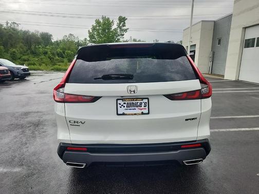 Platinum White Pearl 2024 Honda CR-V Hybrid Sport-L