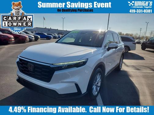 White 2024 Honda CR-V EX
