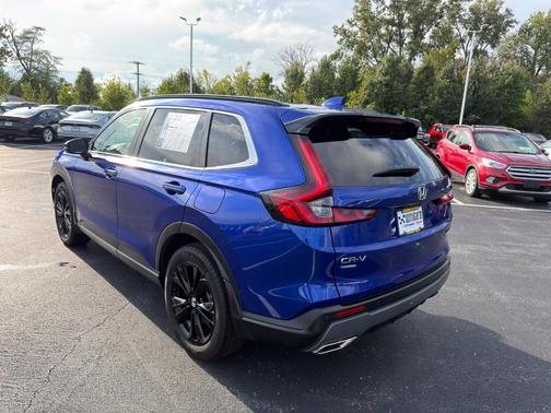 Blue 2024 Honda CR-V Hybrid Sport Touring