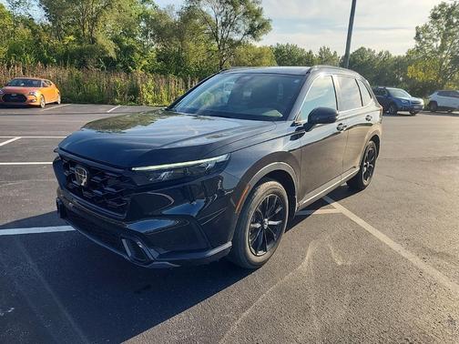 Black 2025 Honda CR-V Hybrid Sport