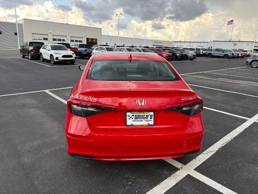 Rallye Red 2024 Honda Civic Touring