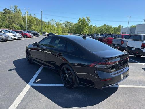 Black 2025 Honda Accord Hybrid Sport-L