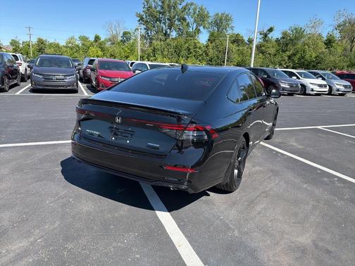 Black 2025 Honda Accord Hybrid Sport-L