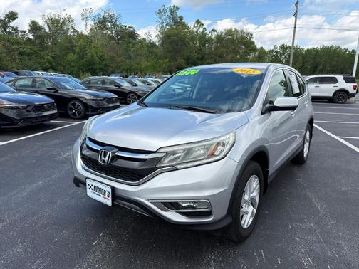 Alabaster Silver Metallic 2015 Honda CR-V EX