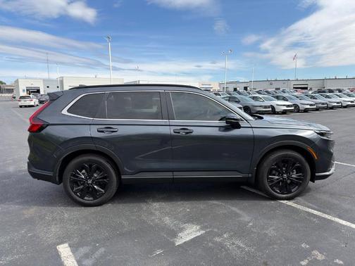 Meteorite Gray Metallic 2025 Honda CR-V Hybrid Sport Touring