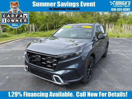 Meteorite Gray Metallic 2025 Honda CR-V Hybrid Sport Touring
