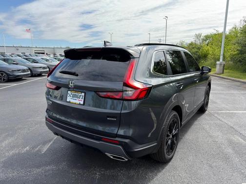 Meteorite Gray Metallic 2025 Honda CR-V Hybrid Sport Touring