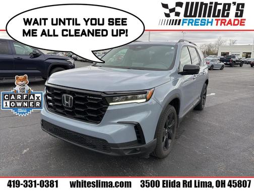 Gray 2025 Honda Pilot Black Edition