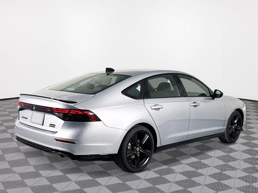 Solar Silver Metallic 2026 Honda Accord Hybrid Sport-L