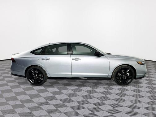Solar Silver Metallic 2026 Honda Accord Hybrid Sport-L