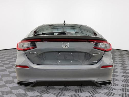 Gray 2026 Honda Civic Hybrid Sport Touring