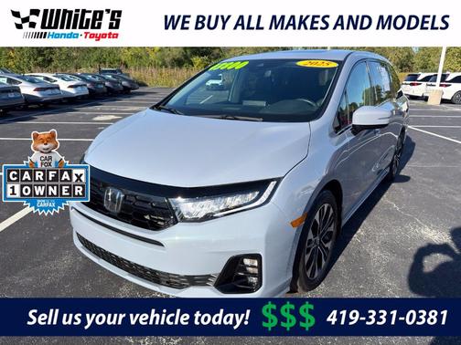 Gray 2025 Honda Odyssey Elite