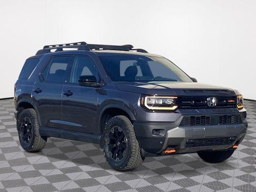 Modern Steel Metallic 2026 Honda Passport TrailSport Elite