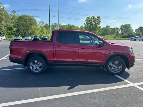 Radiant Red Metallic II 2026 Honda Ridgeline TrailSport