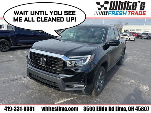 Black 2023 Honda Ridgeline RTL-E