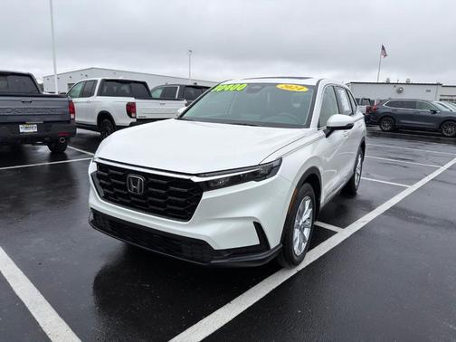 Platinum White Pearl 2024 Honda CR-V EX