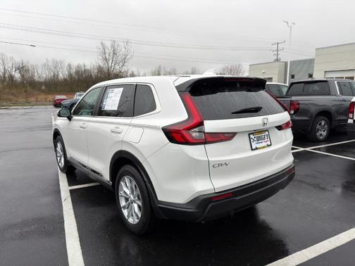 Platinum White Pearl 2024 Honda CR-V EX