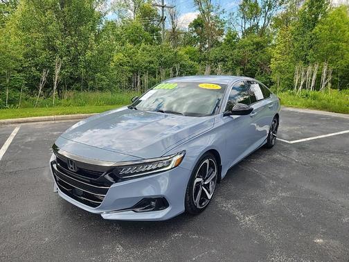 Silver 2022 Honda Accord Sport 1.5T