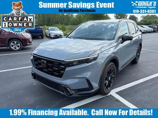 Gray 2025 Honda CR-V Hybrid Sport-L