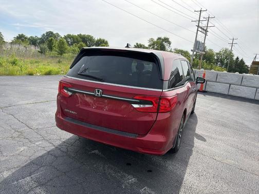 Red 2024 Honda Odyssey EX-L