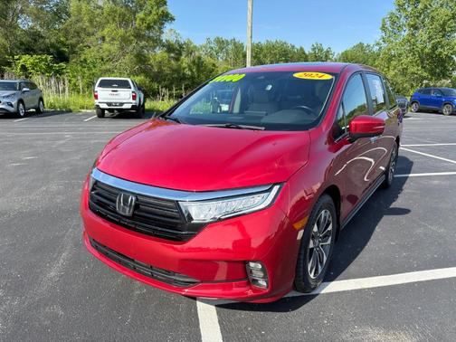 Red 2024 Honda Odyssey EX-L