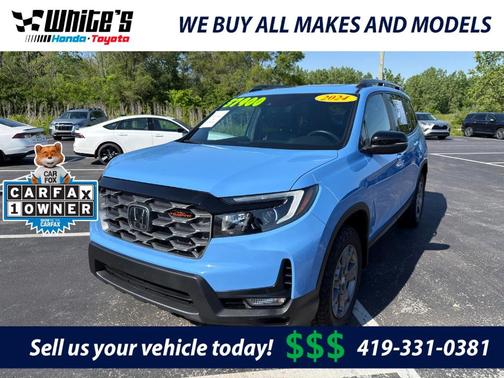 Blue 2024 Honda Passport TrailSport