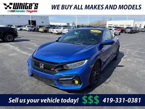 Lunar Silver Metallic 2020 Honda Civic Si Base