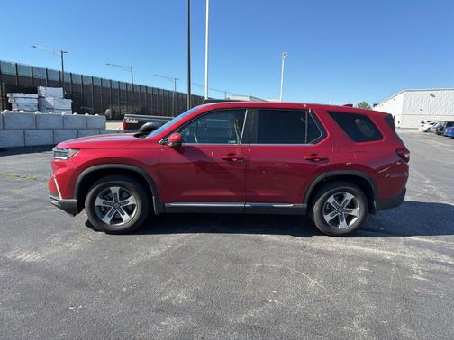 Red 2025 Honda Pilot EX-L
