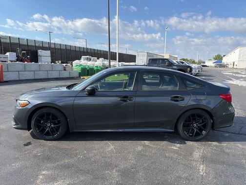 Meteorite Gray Metallic 2024 Honda Civic Sport