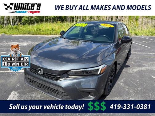 Meteorite Gray Metallic 2024 Honda Civic Sport
