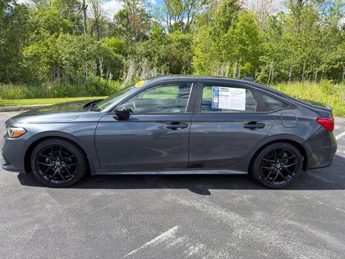 Meteorite Gray Metallic 2024 Honda Civic Sport