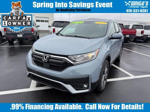 Gray 2022 Honda CR-V EX-L