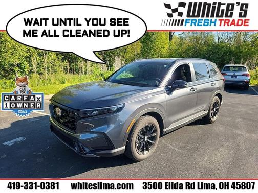 Meteorite Gray Metallic 2023 Honda CR-V Hybrid Sport